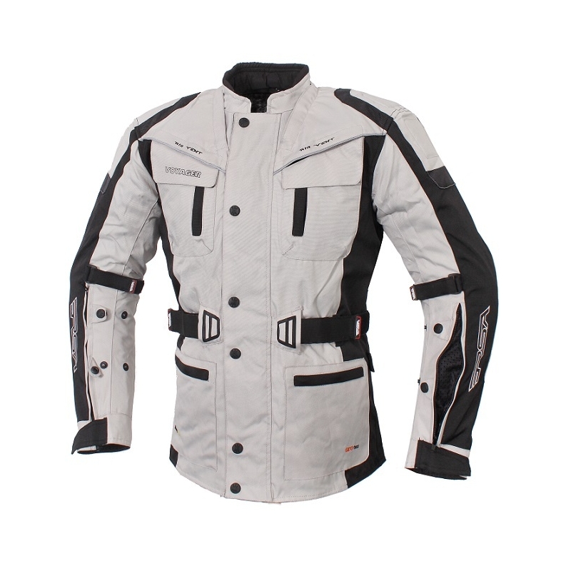 Motorradjacke RSA Voyager grau-schwarz Ausverkauf