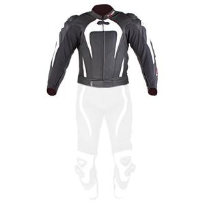 Herrenjacke Tschul 575 schwarz-weiß Ausverkauf