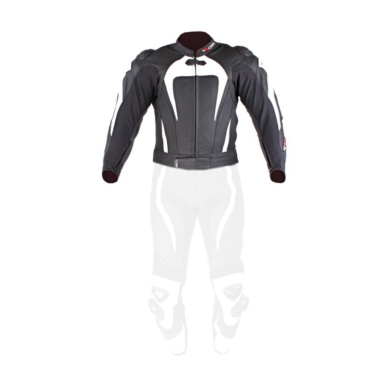 Herrenjacke Tschul 575 schwarz-weiß Ausverkauf