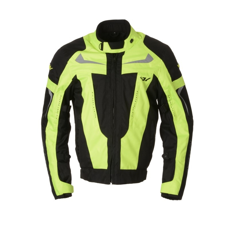 Ayrton Sting schwarz-fluorgelbe Motorradjacke Ausverkauf