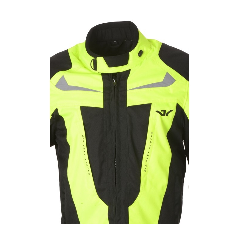 Ayrton Sting schwarz-fluorgelbe Motorradjacke Ausverkauf