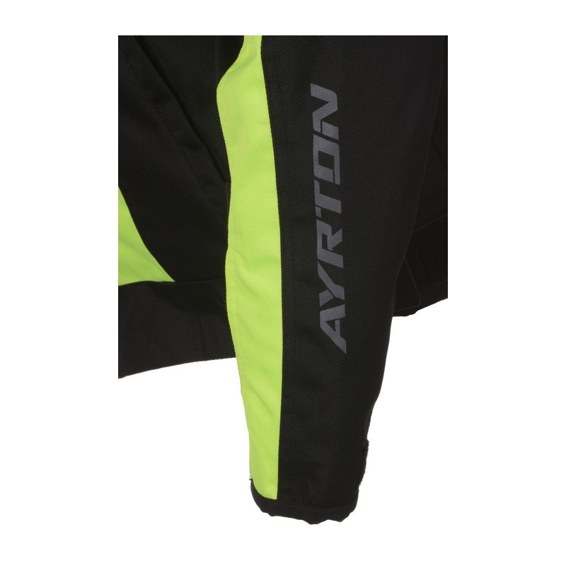 Ayrton Sting schwarz-fluorgelbe Motorradjacke Ausverkauf