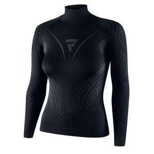 Rebelhorn Therm II Damen Thermohemd Schwarz-Grau