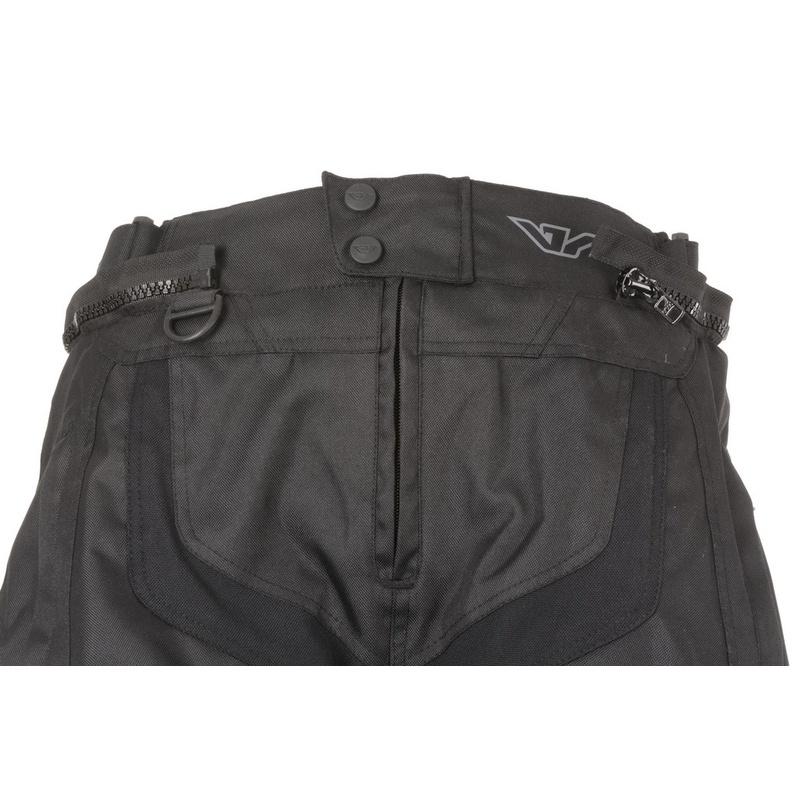 Ayrton Mig verkürzte Motorradhose schwarz