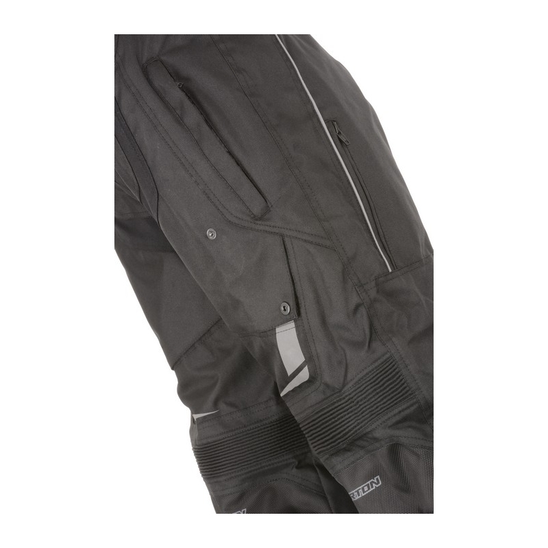 Ayrton Mig verkürzte Motorradhose schwarz