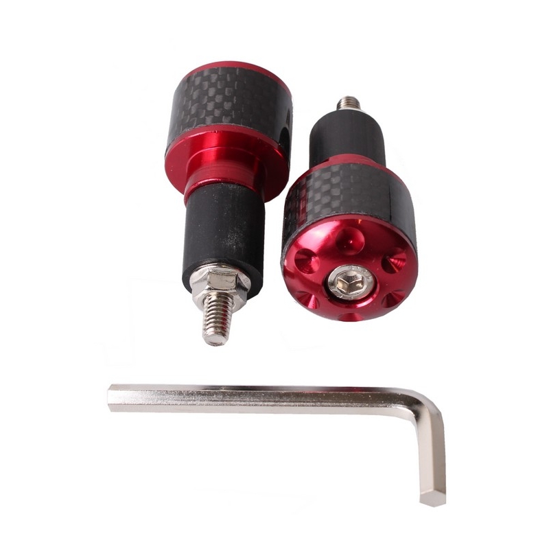 R-TOOL Lenkerendkappen rot