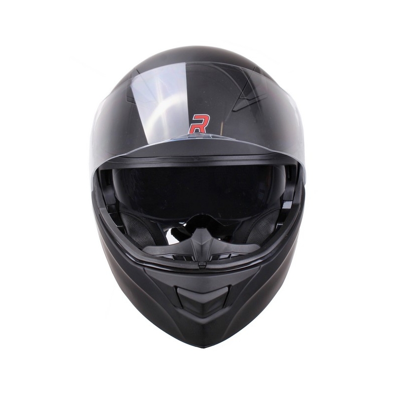 Motorradhelm flip-up Rhino Highway schwarz matt Ausverkauf