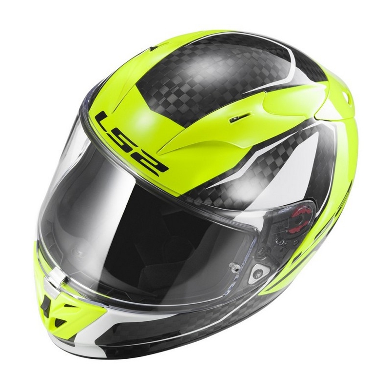 Motorradhelm LS2 FF323 ARROW C FURY CARBON gelb Ausverkauf