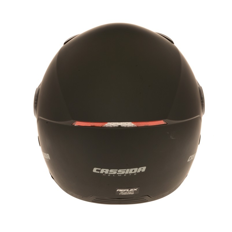 Cassida Reflex offener Motorradhelm schwarz matt