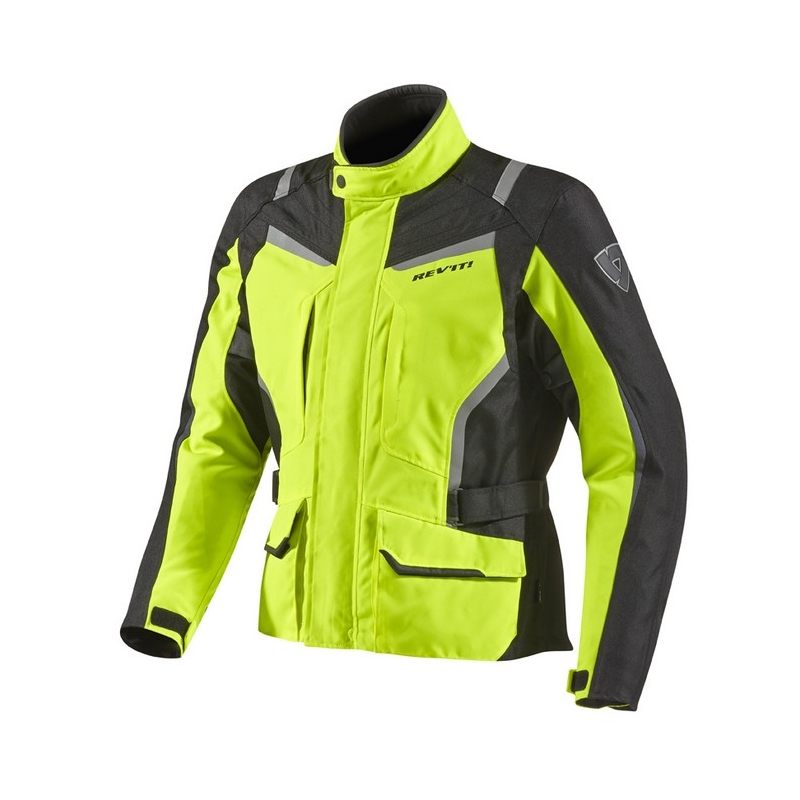 Revit Voltiac HV schwarz-fluo gelb Motorradjacke Ausverkauf