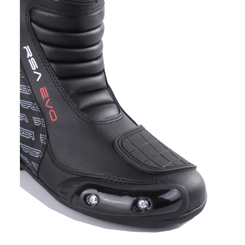 RSA Evo Schwarz Motorradstiefel Ausverkauf