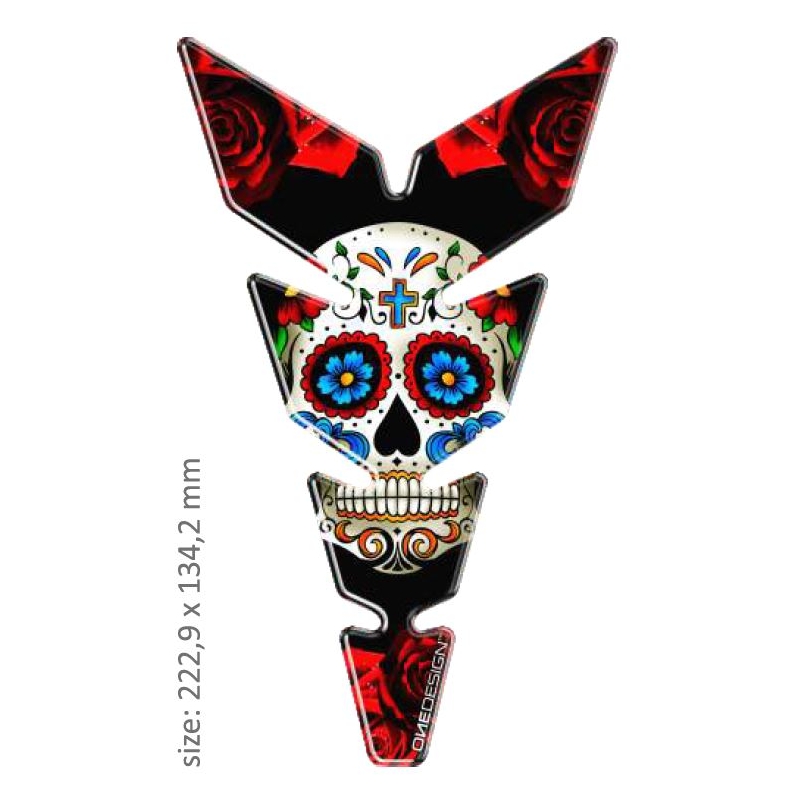 Kraftstofftankabdeckung Print - MOON Slim Mexican Tatoo