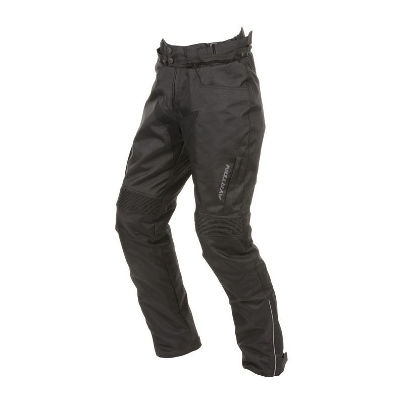 Ayrton Trisha Damen Motorradhose Schwarz Gekürzt