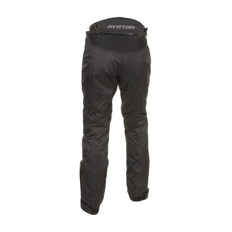 Ayrton Trisha Damen Motorradhose Schwarz Gekürzt