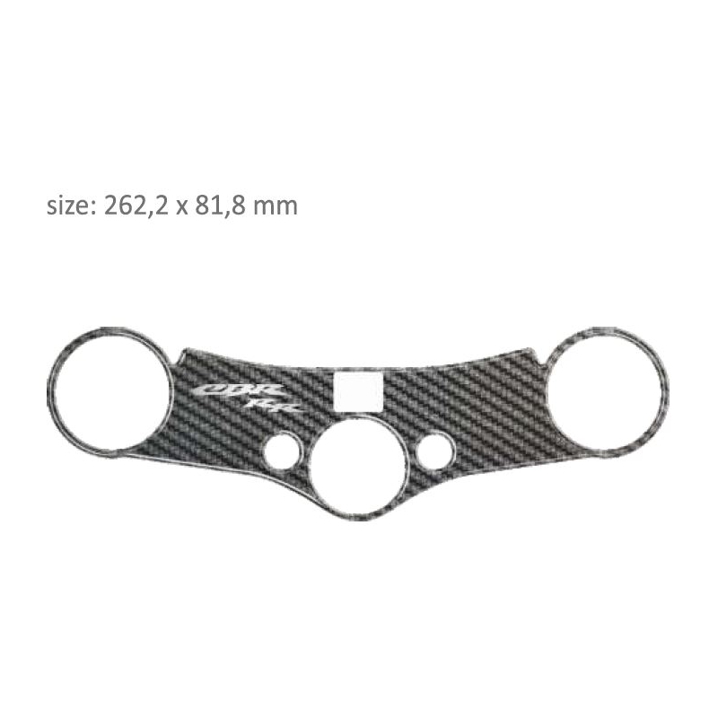 Carbon-Schutzbrille Druck - Honda CBR 600RR (07-14)