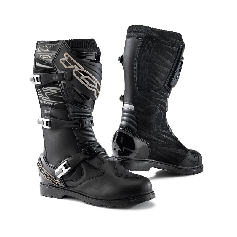 Motorradstiefel TCX X-DESERT GTX schwarz Ausverkauf