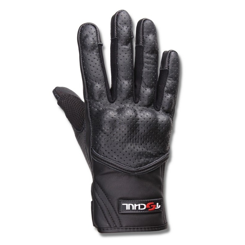 Motorradhandschuhe Tschul 304 schwarz