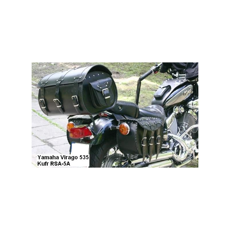 Chopper RSA-5A Motorradtasche aus Leder