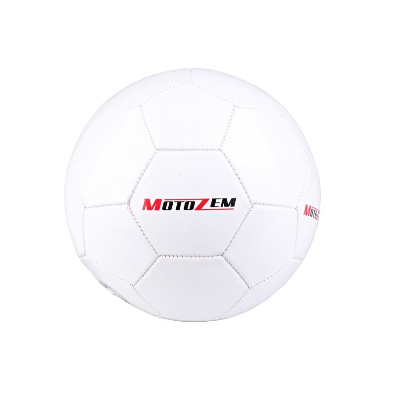 Fußball Motozem weiß