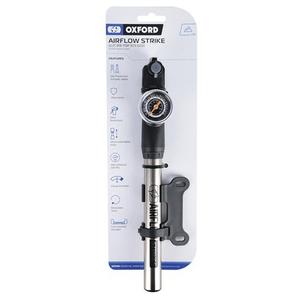 Oxford Airflow Strike Mini-Pumpe mit Druckanzeiger