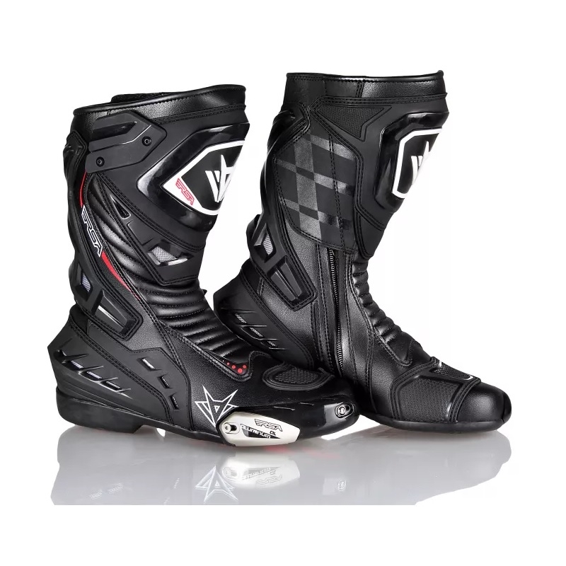 Motorradstiefel RSA GP-01 schwarz