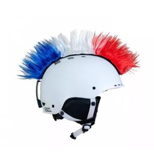 Mohawk blau-weiß-rote Helmmütze