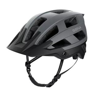 Fahrradhelm mit Steuersatz SENA M1 matt grau