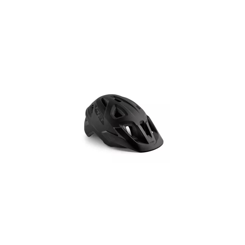 Fahrradhelm MET Echo schwarz matt Ausverkauf