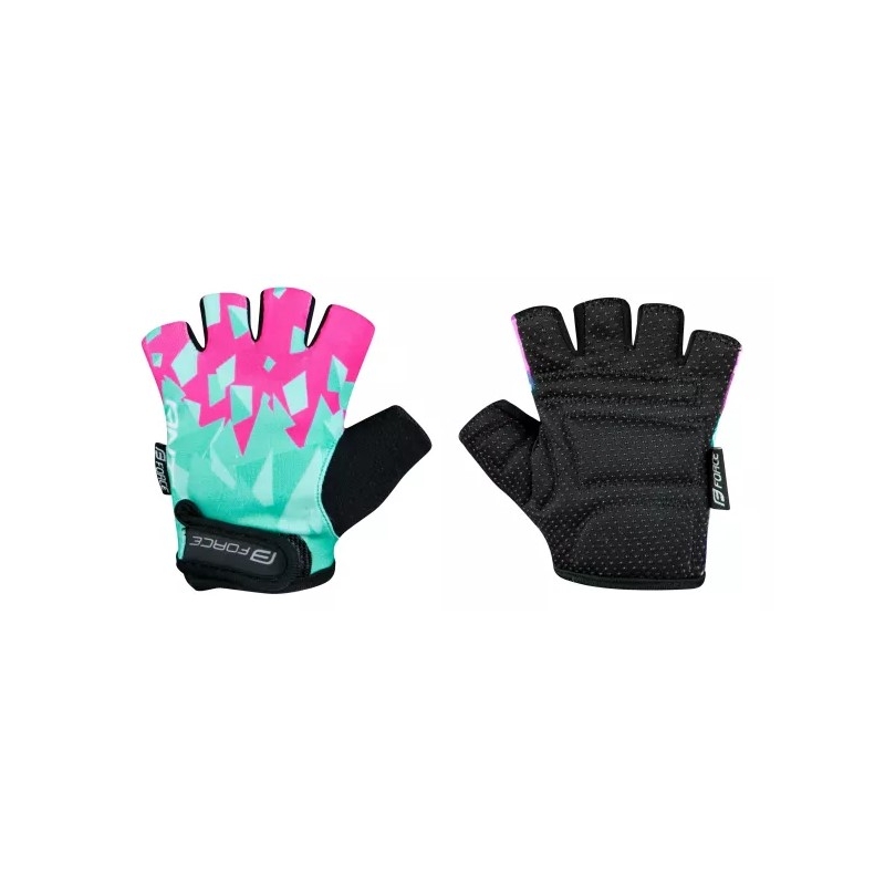 Kinderhandschuhe FORCE Ameise türkis-rosa Ausverkauf