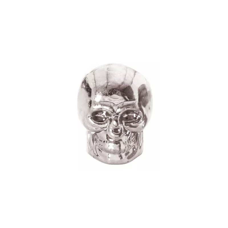 Oxford Skull silberne Ventilkappen