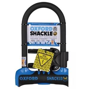 Oxford U-Profil-Schäkel 14 blau-schwarz
