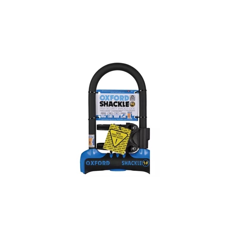 Oxford U-Profil-Schäkel 14 blau-schwarz