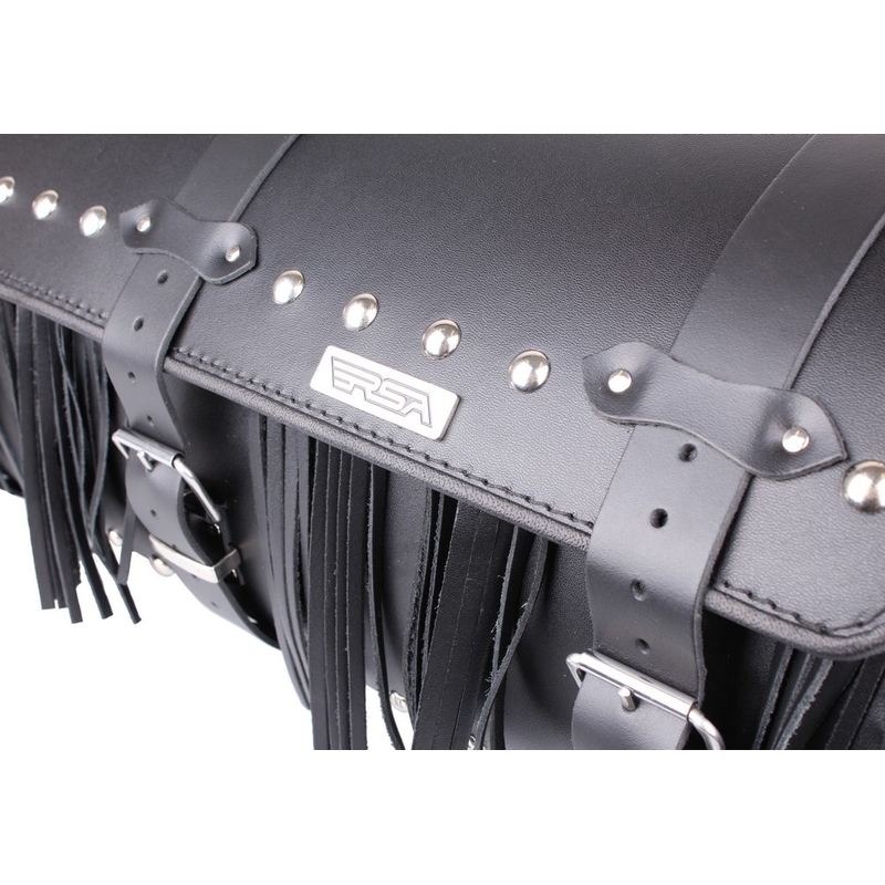 Kožený moto kufr na motorku Chopper RSA-6C výprodej