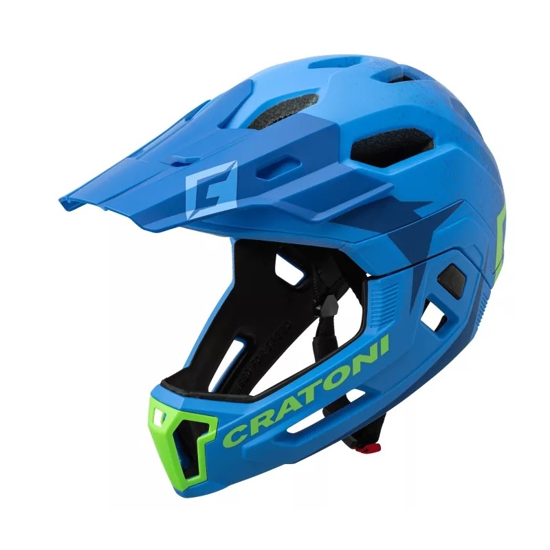 Fahrradhelm CRATONI C-Maniac 2.0 MX blau-fluo grün