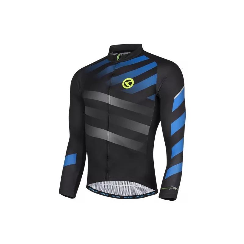 Trikot KELLYS Rival schwarz-blau - langarm Ausverkauf