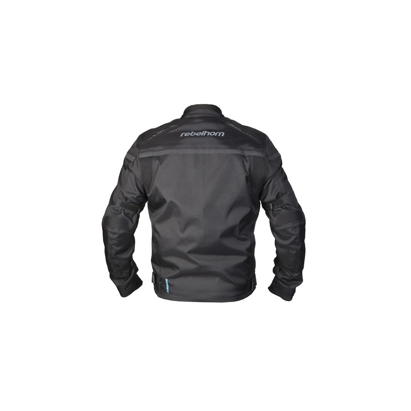 Rebelhorn Ghost Black Motorradjacke Ausverkauf