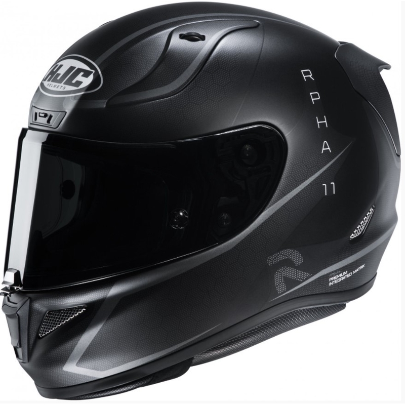 Integral Motorradhelm HJC RPHA 11 Jarban MC5SF schwarz matt Ausverkauf