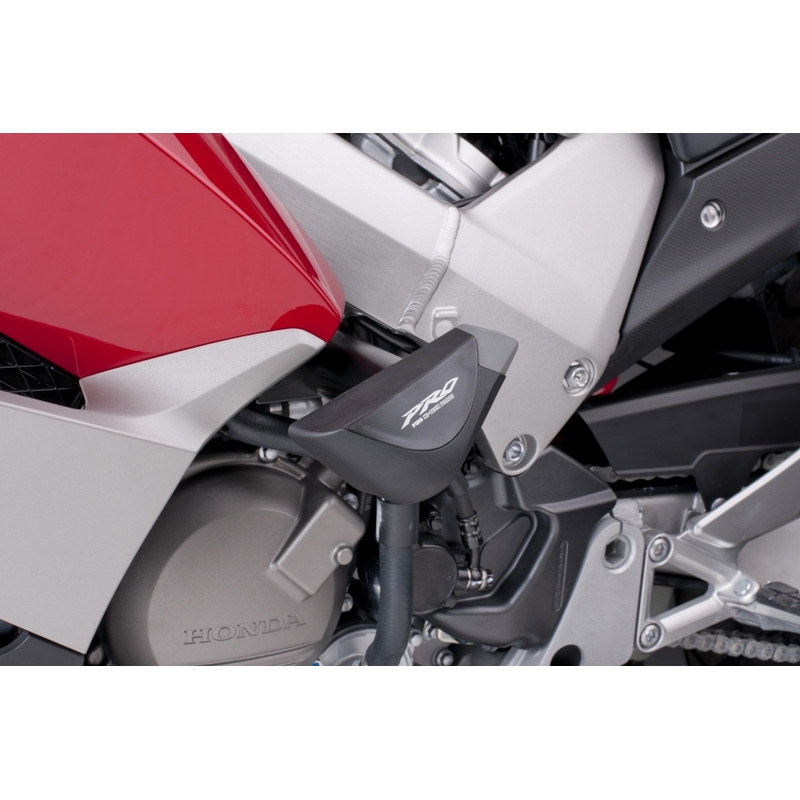 Traktionsprotektoren Puig PRO - Honda Crossrunner (11-14) schwarz