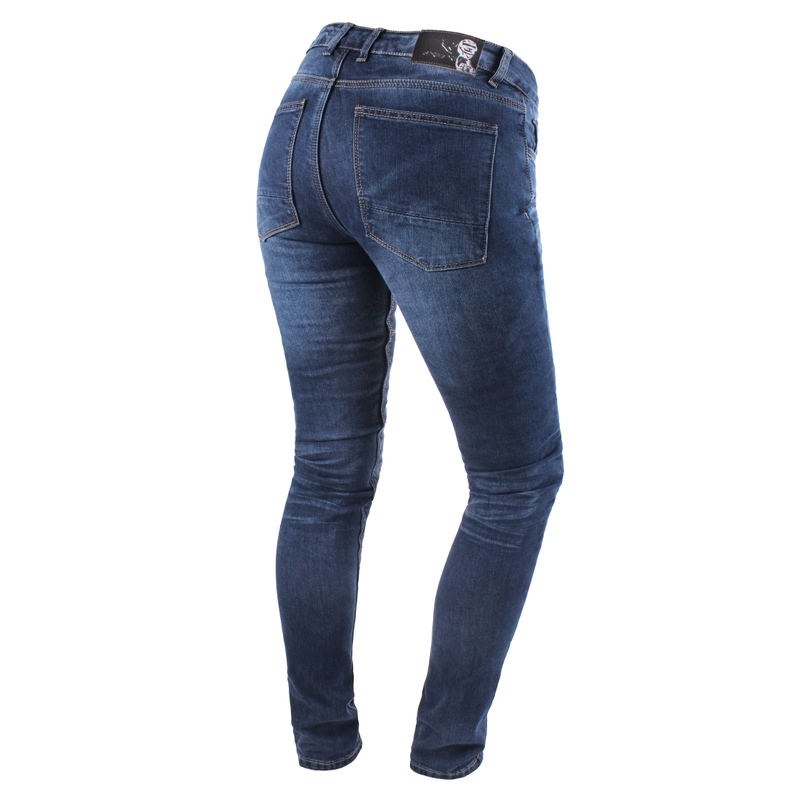 Damen Motorradjeans Street Racer Daily blau - II. Qualität