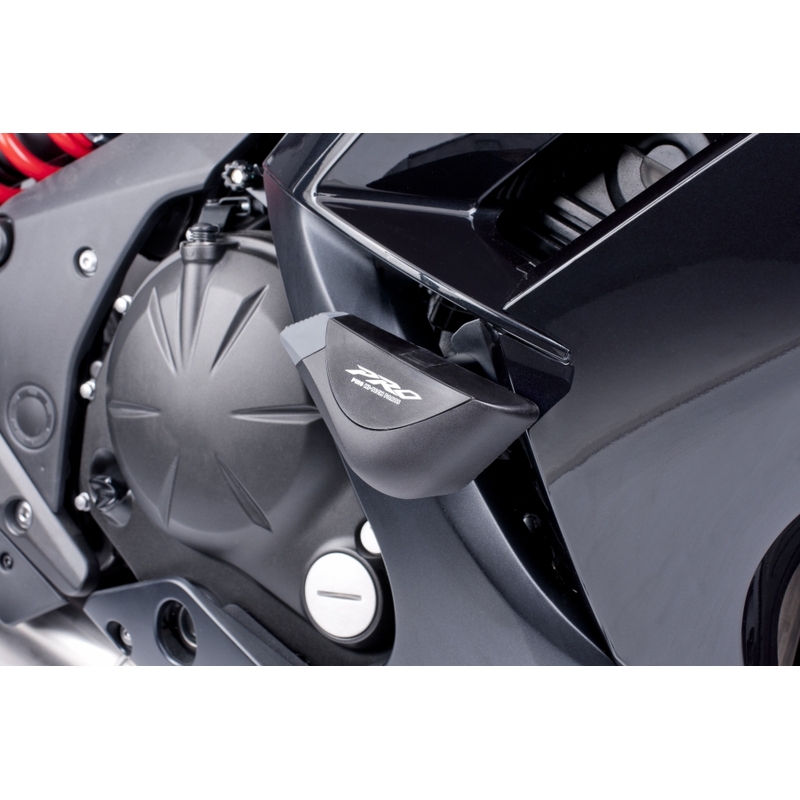 Gepolsterte Protektoren Puig PRO - Kawasaki ER-6F (12-15) schwarz