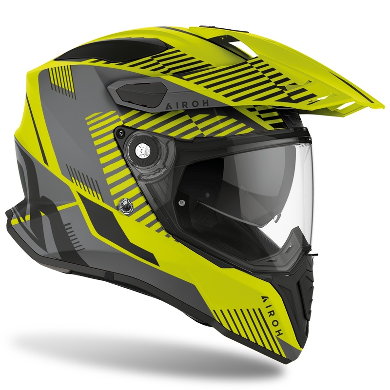 Endurohelm Airoh Commander Boost 2022 gelb matt Ausverkauf