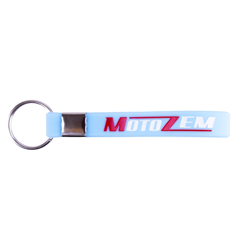 MotoZem Schlüsselanhänger blau