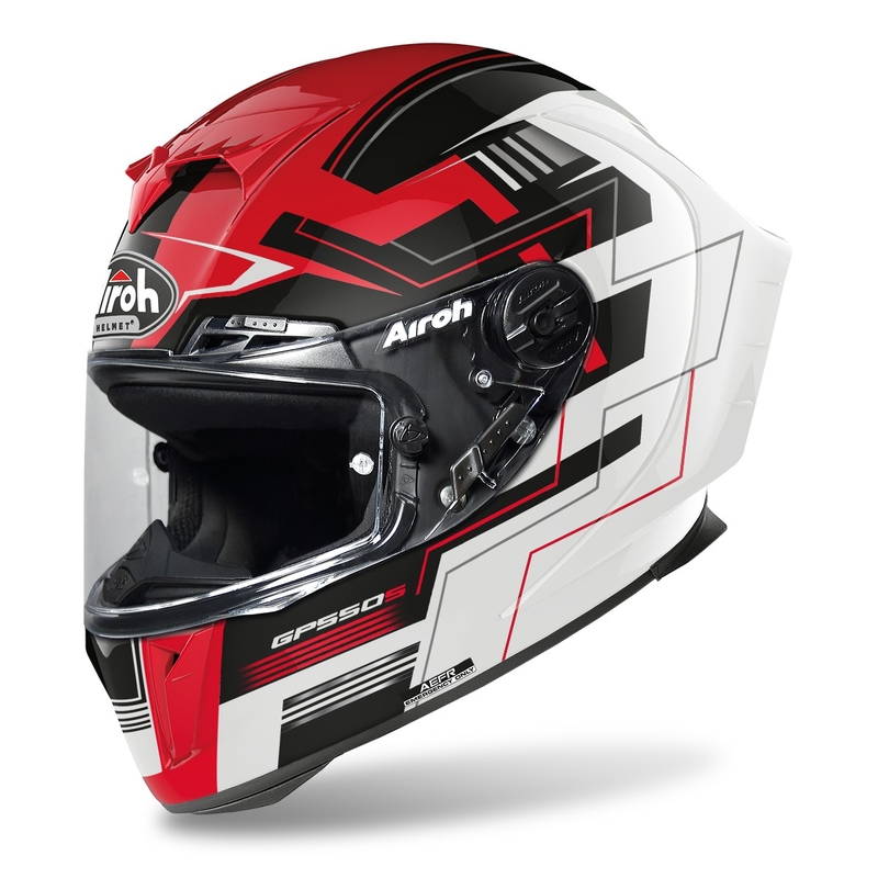 Airoh GP550 S Challenge 2022 Integral Motorradhelm rot glänzend