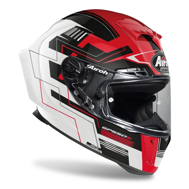 Airoh GP550 S Challenge 2022 Integral Motorradhelm rot glänzend