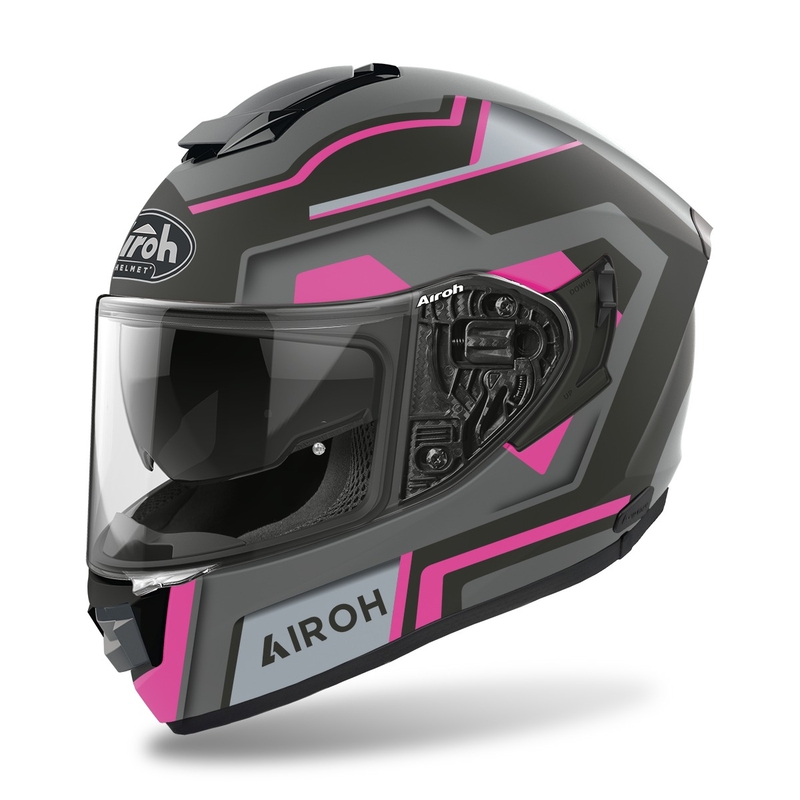 Integral Motorradhelm Airoh ST.501 Square 2022 rosa matt Ausverkauf