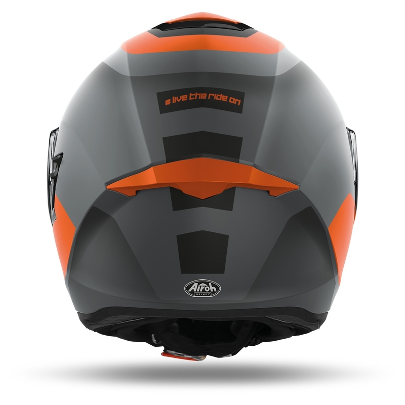 Integral Motorradhelm Airoh ST.501 Dock 2022 orange matt Ausverkauf