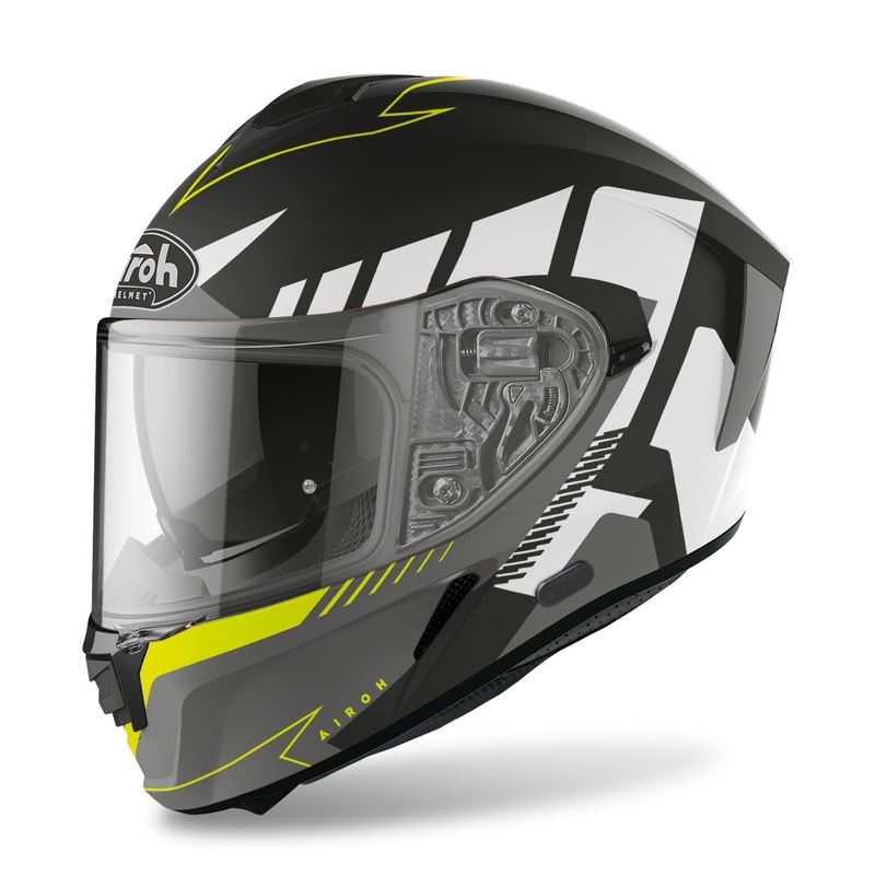 Airoh Spark Rise 2022 Integral Motorradhelm schwarz matt