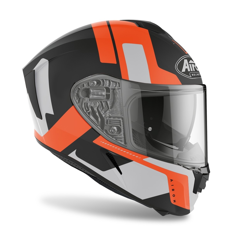 Integral Motorradhelm Airoh Spark Shogun 2022 orange matt Ausverkauf