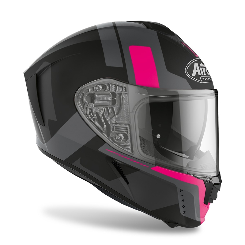 Airoh Spark Shogun 2022 Integral Motorradhelm rosa matt