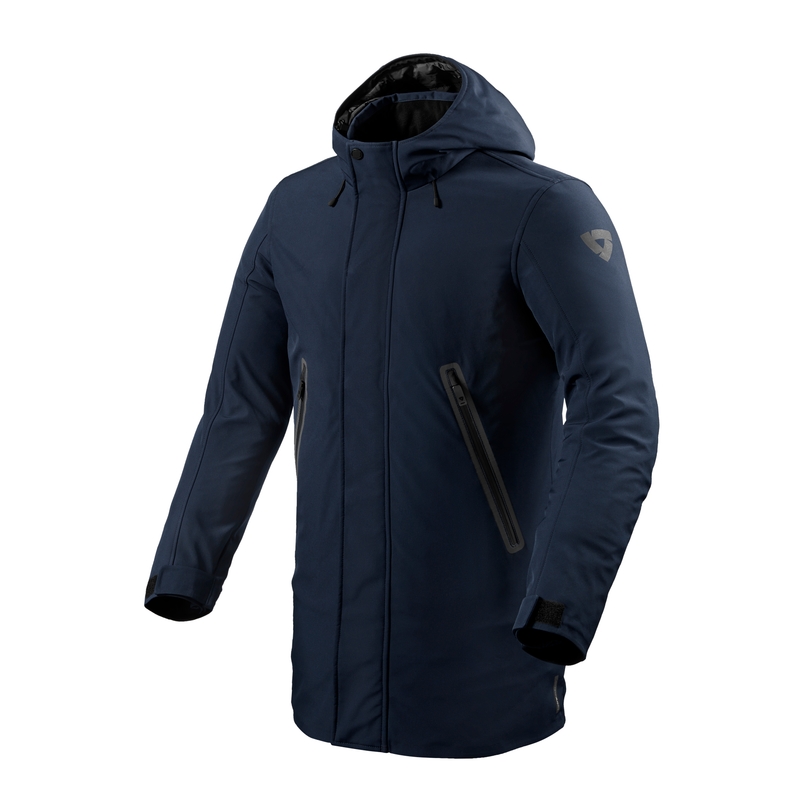 Revit Trafalgar H2O Motorradjacke Dunkelblau